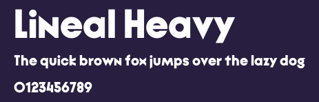 Lineal Heavy Preview