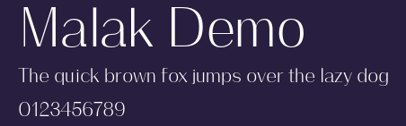Malak Demo Preview