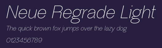 Neue Regrade Light Preview