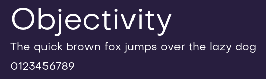 Objectivity Preview