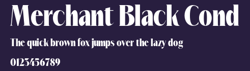 Merchant Black Cond Preview