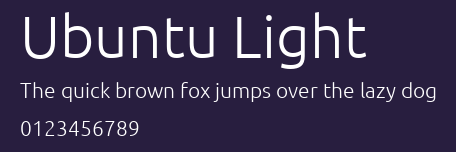 Ubuntu Light Preview