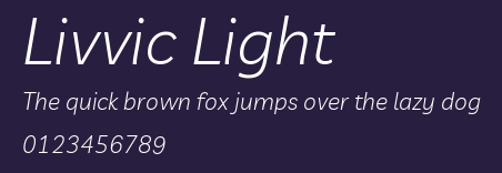 Livvic Light Preview