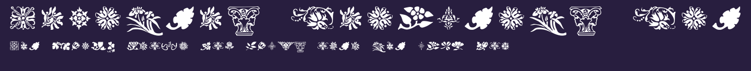 Printers Ornaments One Preview