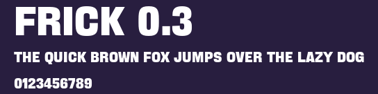 Frick 0.3 Preview