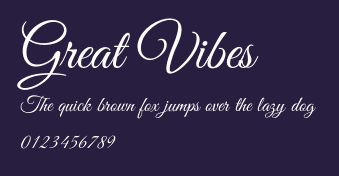 Great Vibes Preview