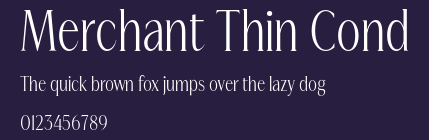 Merchant Thin Cond Preview