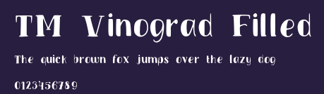 TM Vinograd Filled Preview