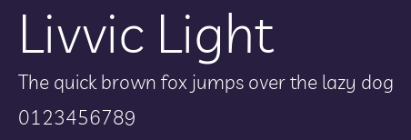 Livvic Light Preview