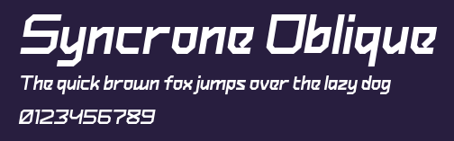 Syncrone Oblique Preview
