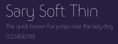 Sary Soft Thin Preview