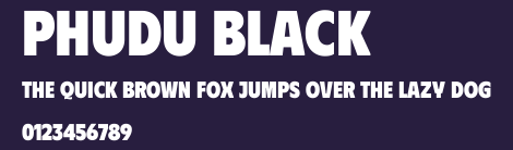 Phudu Black Preview