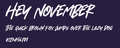 Hey November Preview