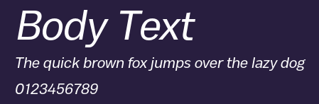 Body Text Preview