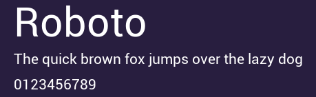 Roboto Preview