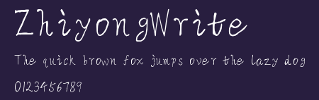 ZhiyongWrite Preview