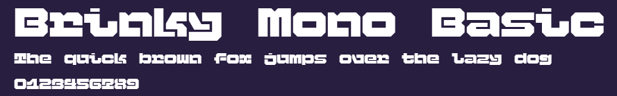 Brinky Mono Basic Preview