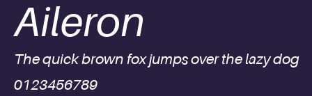 Aileron Preview