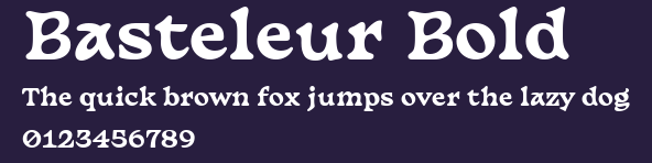 Basteleur Bold Preview