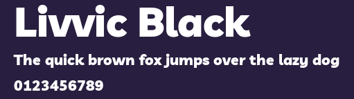 Livvic Black Preview