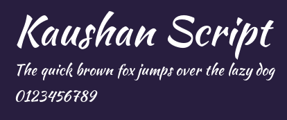 Kaushan Script Preview