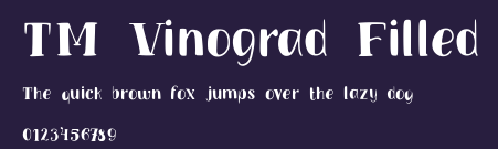 TM Vinograd Filled Preview
