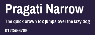 Pragati Narrow Preview