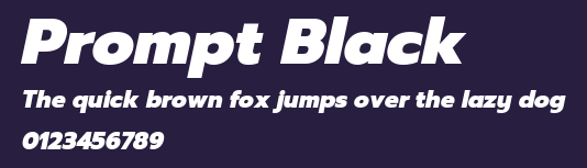 Prompt Black Preview