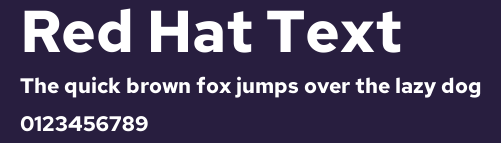 Red Hat Text Preview