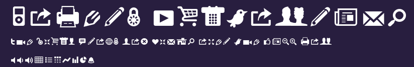 Modern Pictograms Preview