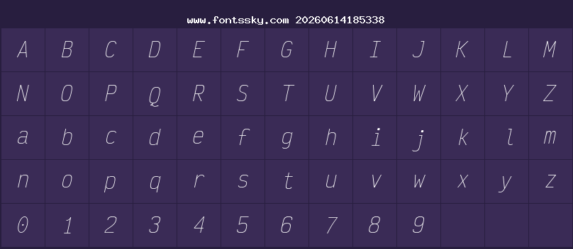 Character Map