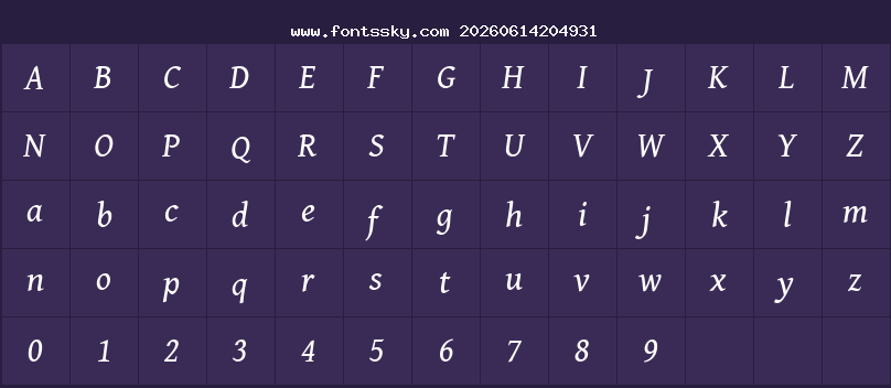 Character Map