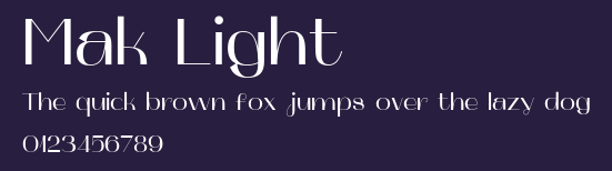 Mak Light Preview