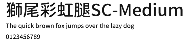 獅尾彩虹腿SC-Medium Preview