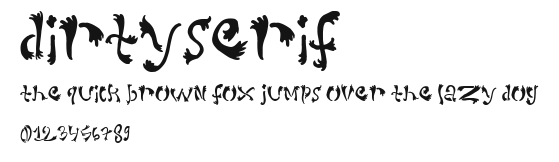 DirtySerif Preview