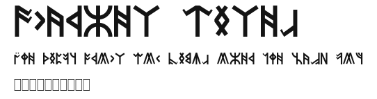 Dwarven Runes Preview