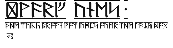 Dwarf Runes-1 Preview