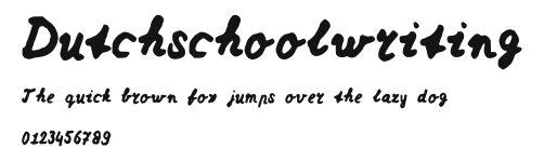 Dutchschoolwriting Preview