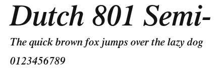 Dutch 801 Semi- Preview