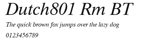 Dutch801 Rm BT Preview