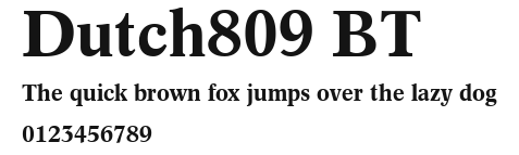 Dutch809 BT Preview