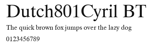 Dutch801Cyril BT Preview