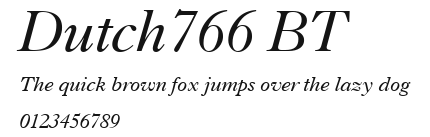 Dutch766 BT Preview