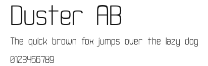 Duster AB Preview