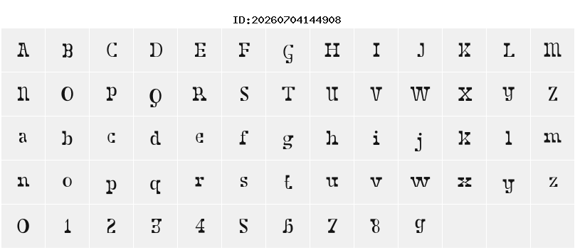 Character Map