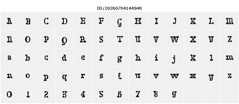 Character Map
