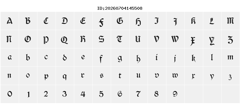 Character Map