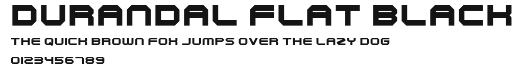 Durandal Flat Black Preview