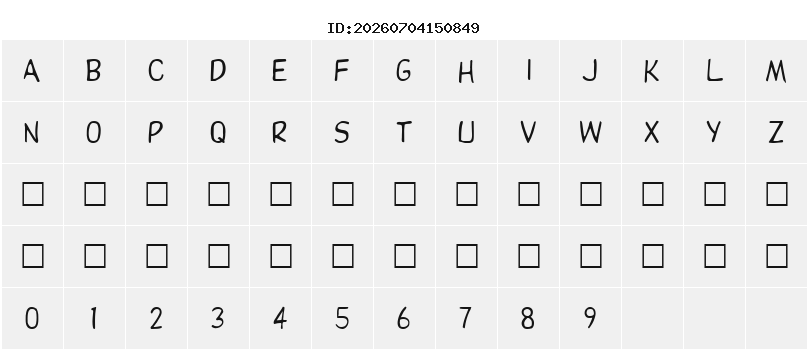 Character Map