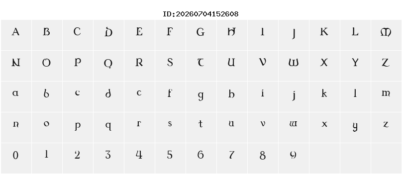 Character Map